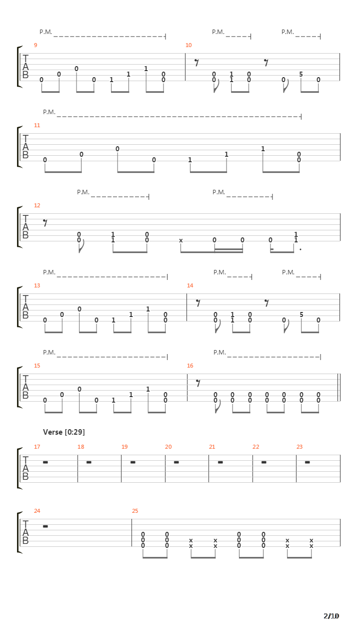 The Human Stain吉他谱