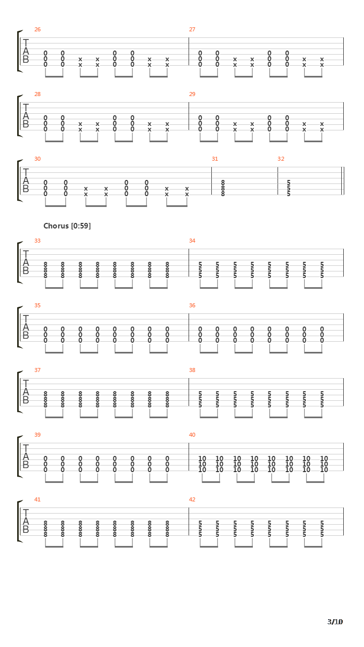 The Human Stain吉他谱