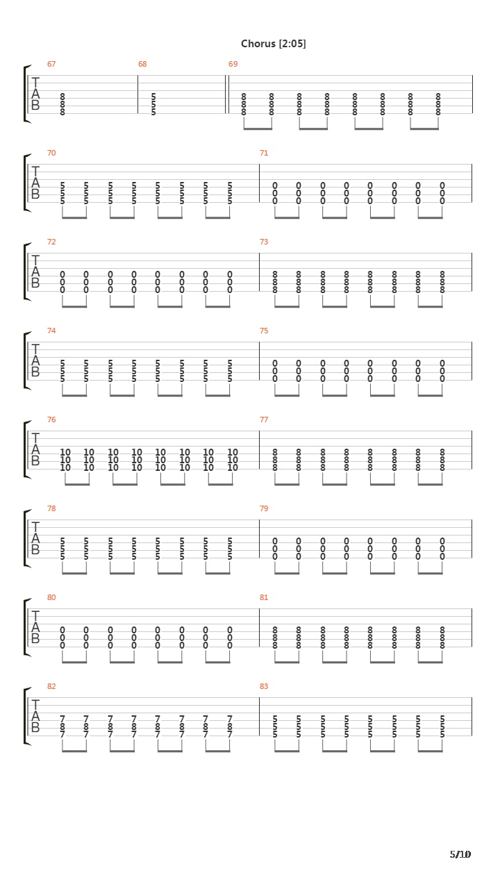 The Human Stain吉他谱