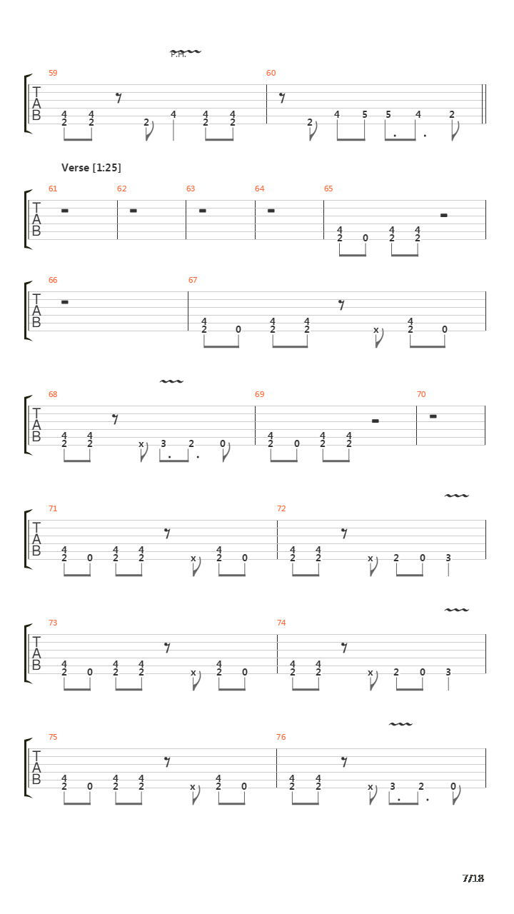 When The Lights Are Down吉他谱