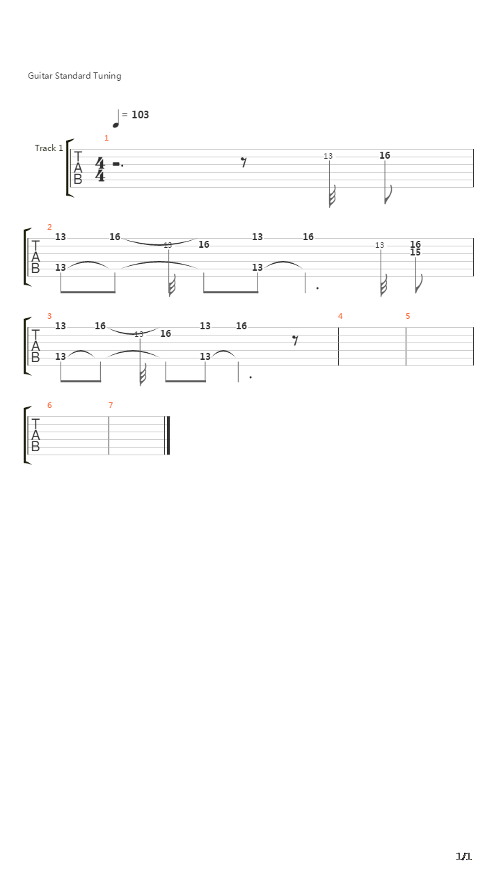 Processed Beats吉他谱
