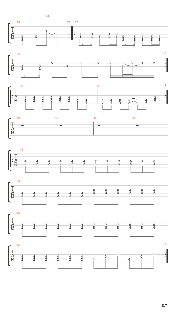 12吉他谱