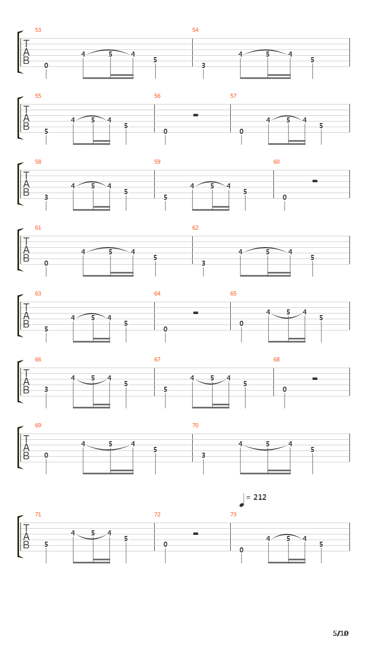 The Northern Silence吉他谱