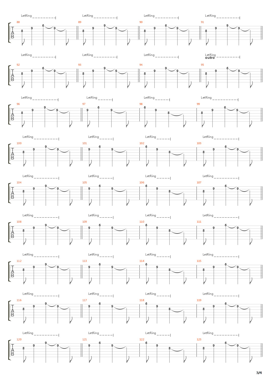 400 Slag吉他谱