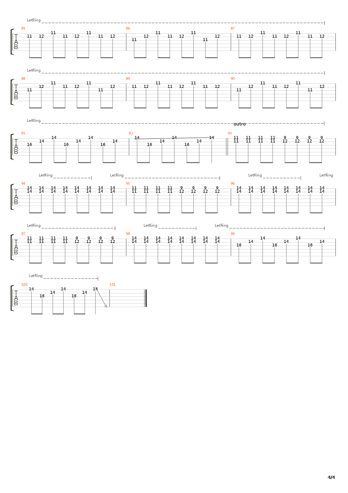 Halka吉他谱