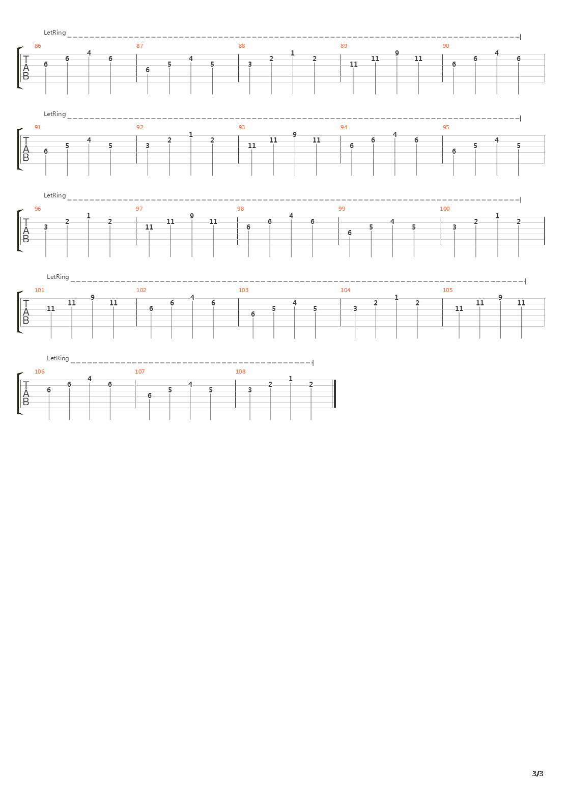 The Prayer吉他谱