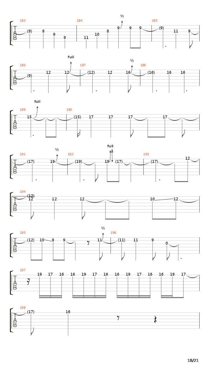 Pau De Arara吉他谱