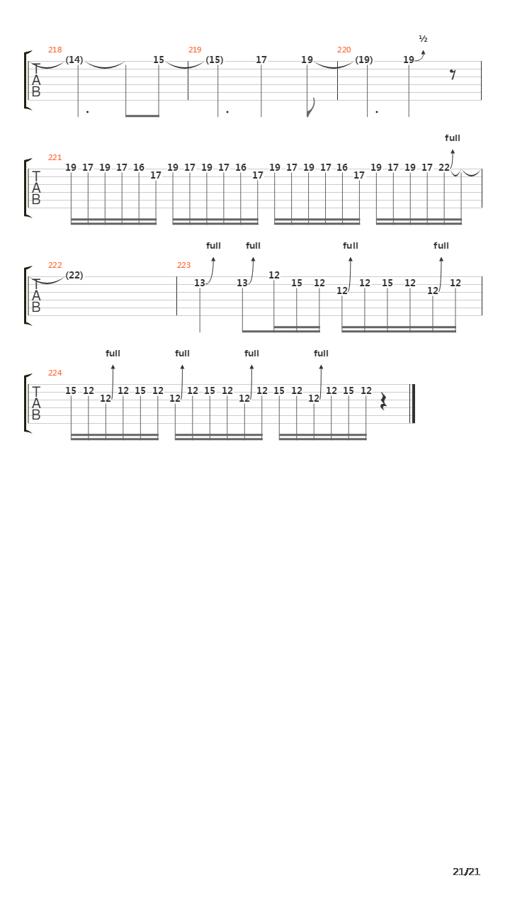 Pau De Arara吉他谱