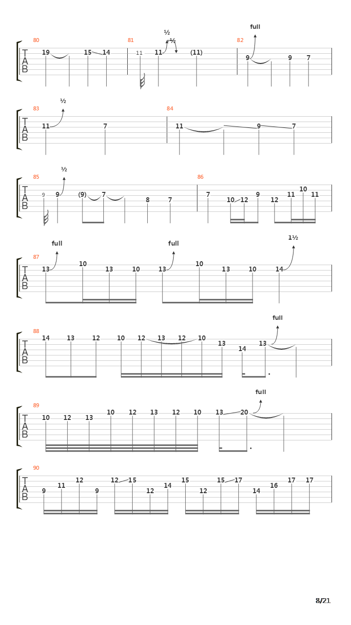 Pau De Arara吉他谱