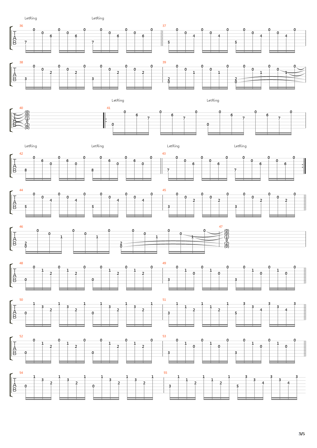 Dlire De Mort吉他谱