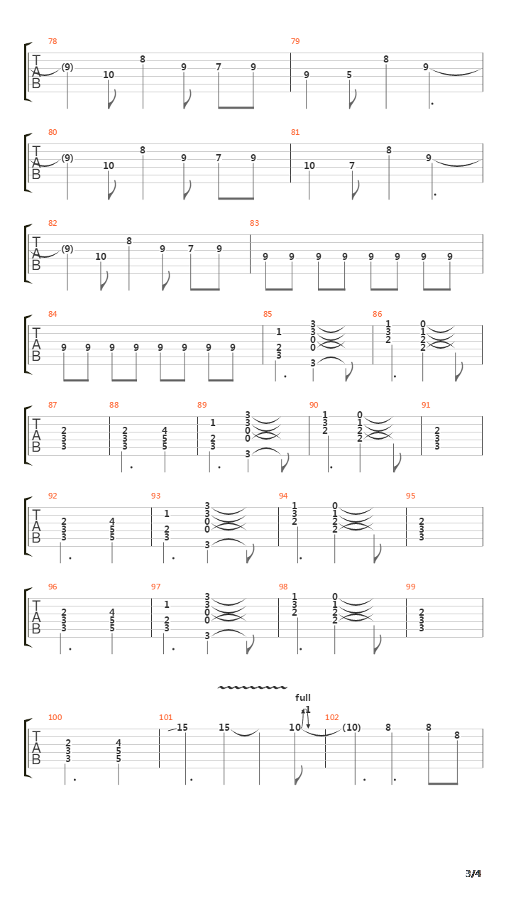 Losing Touch吉他谱