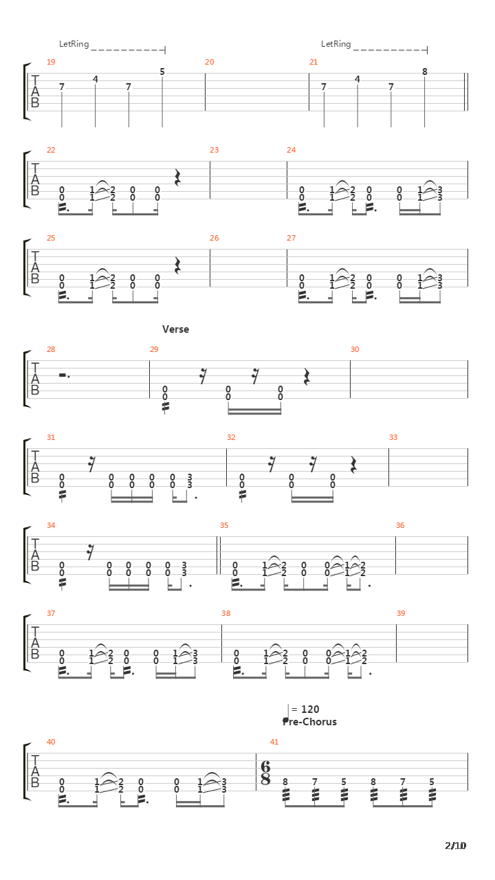 A Bid Farewell吉他谱