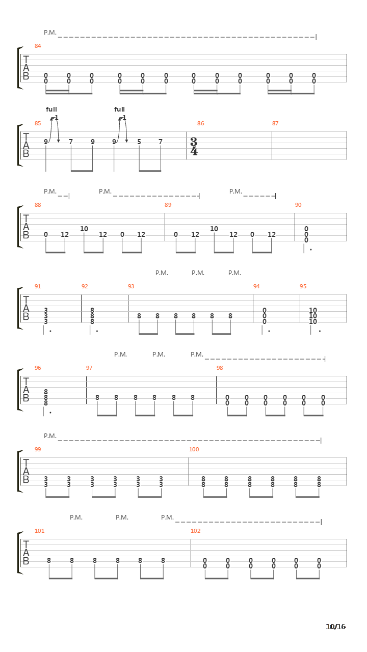 Daylight Dies吉他谱