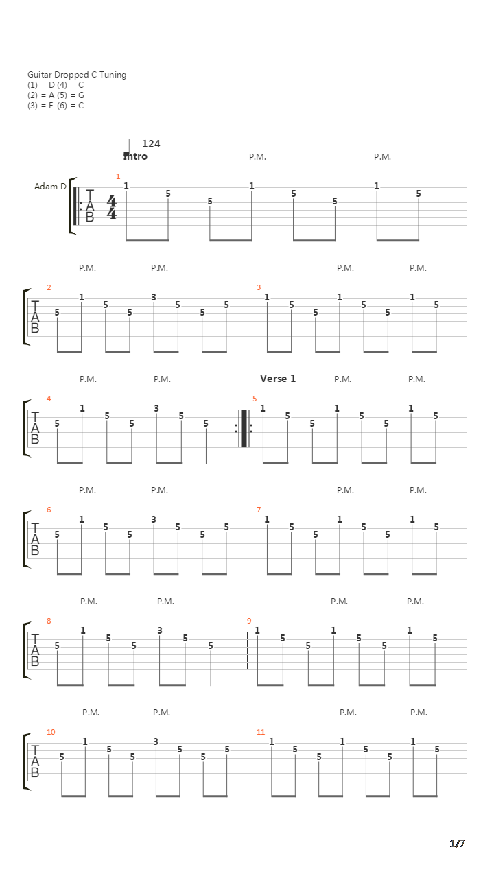 End Of The Heartache吉他谱