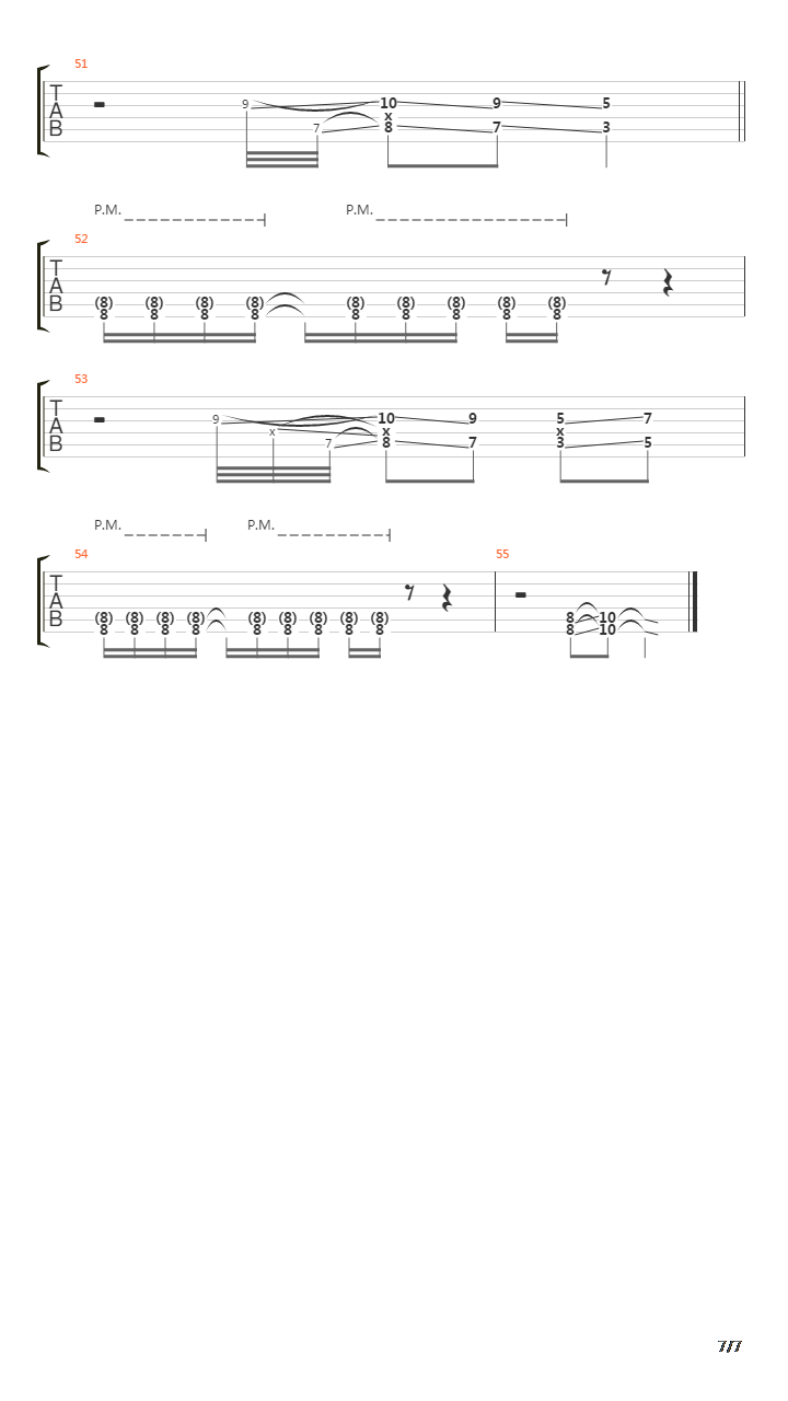 End Of The Heartache吉他谱