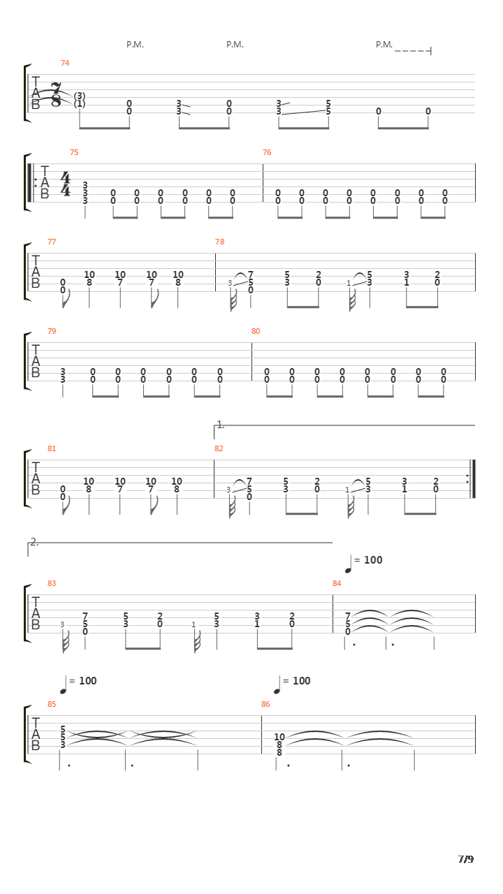 My Last Serenade吉他谱