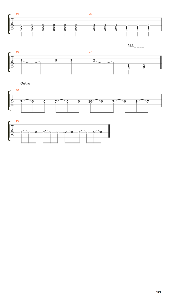 Reckoning吉他谱