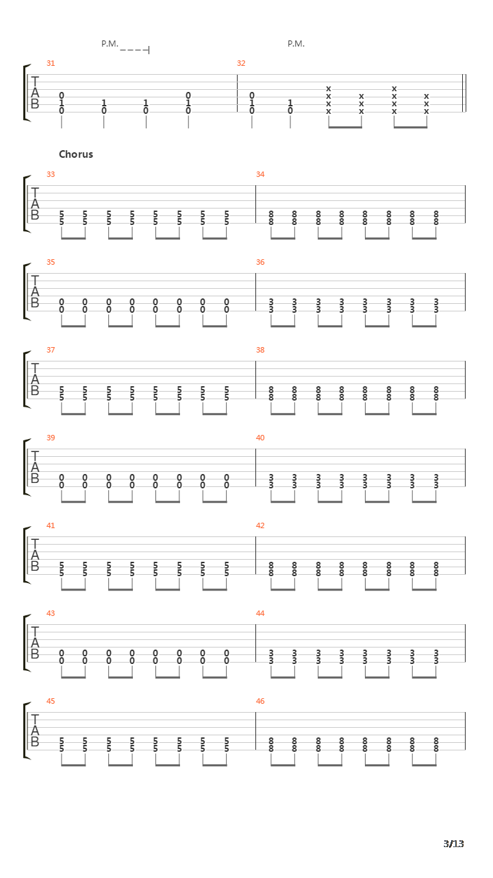 The Return吉他谱