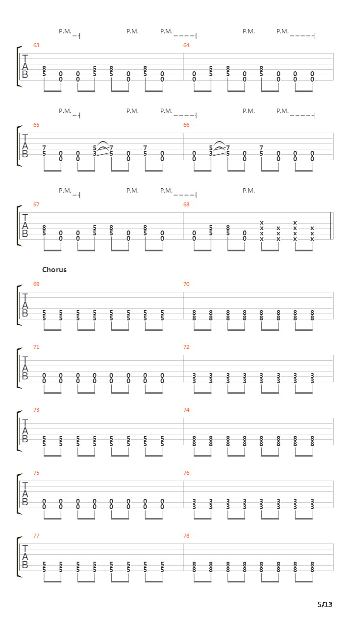 The Return吉他谱