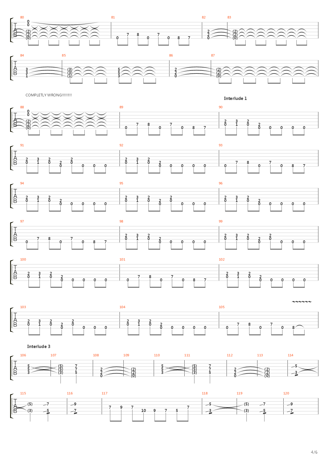 Vida Infra吉他谱