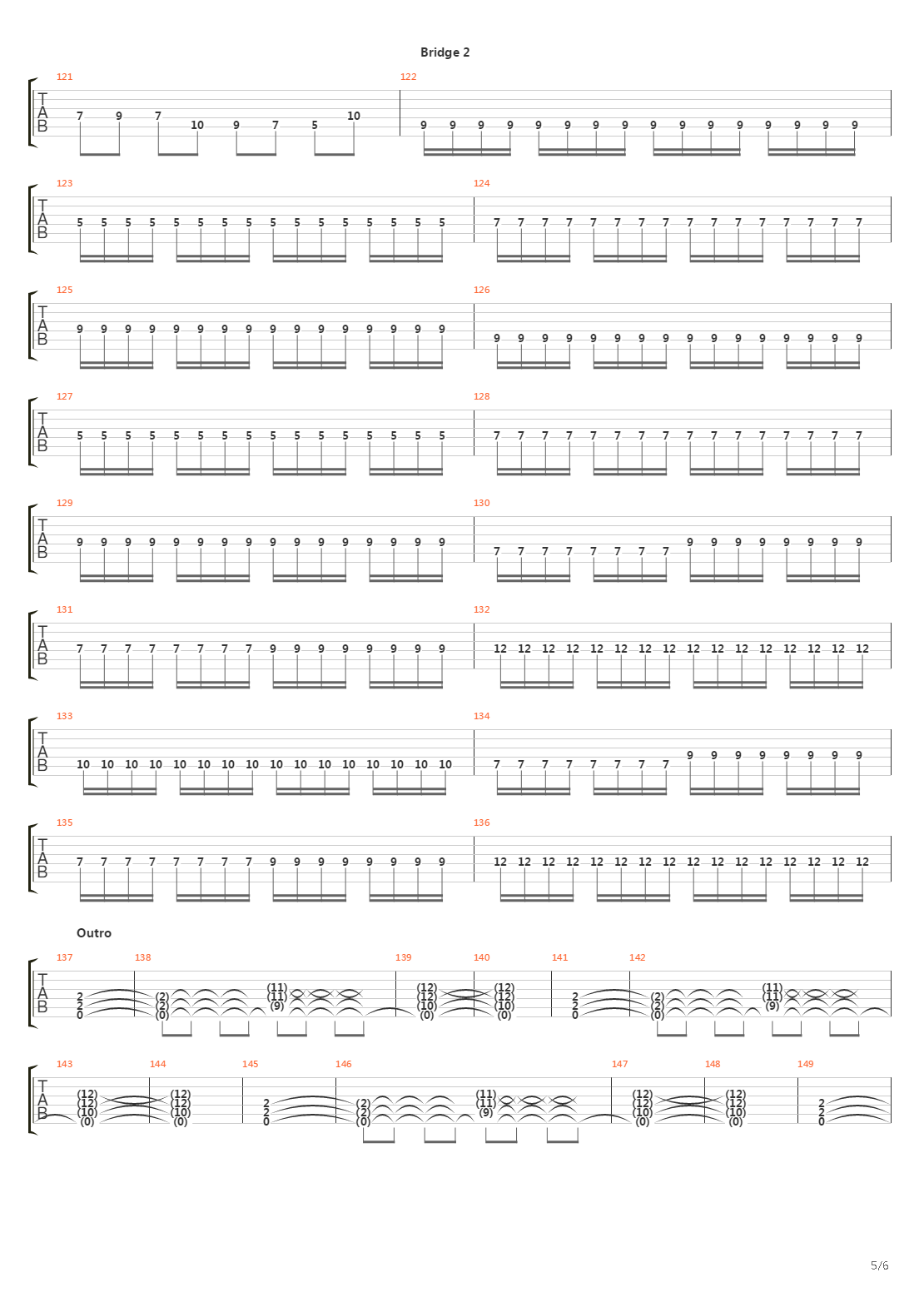 Vida Infra吉他谱