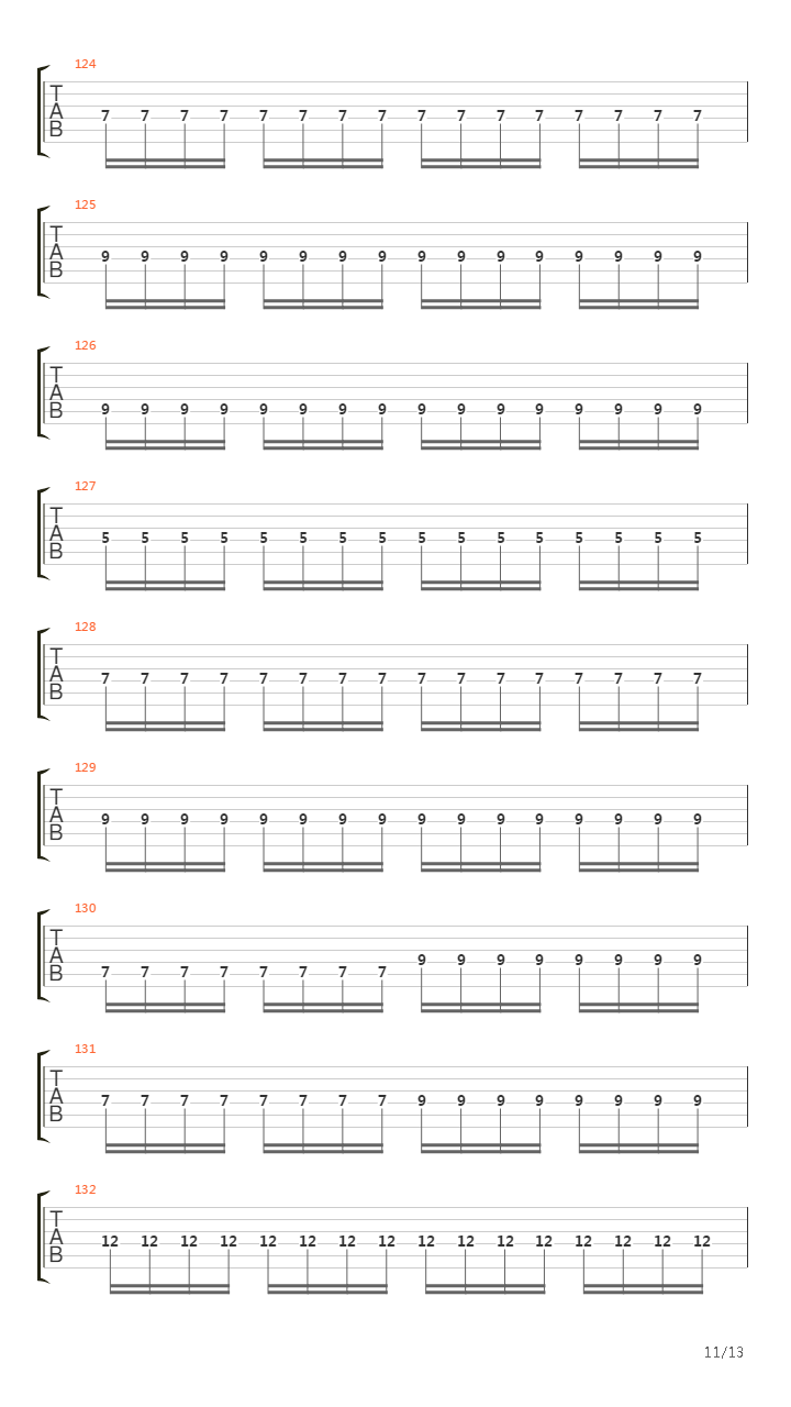 Vida Infra吉他谱