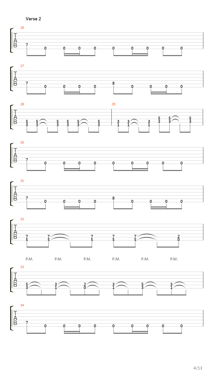 Vida Infra吉他谱