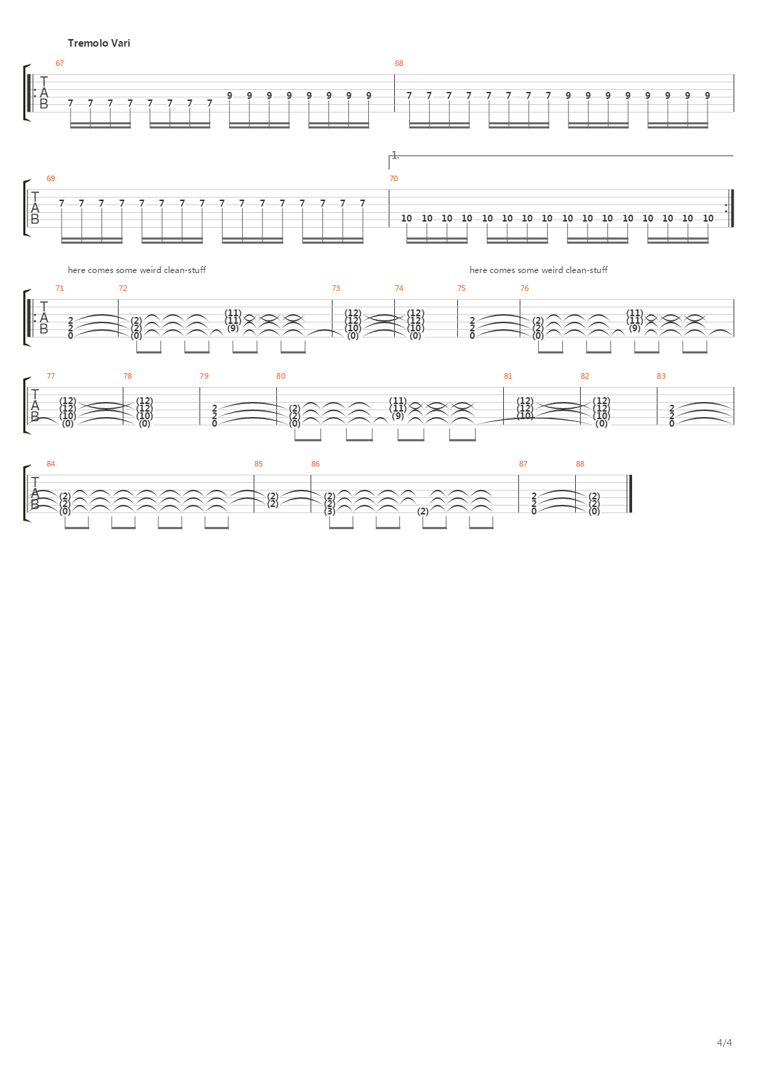 Vide Infra吉他谱