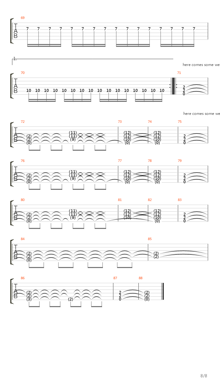 Vide Infra吉他谱