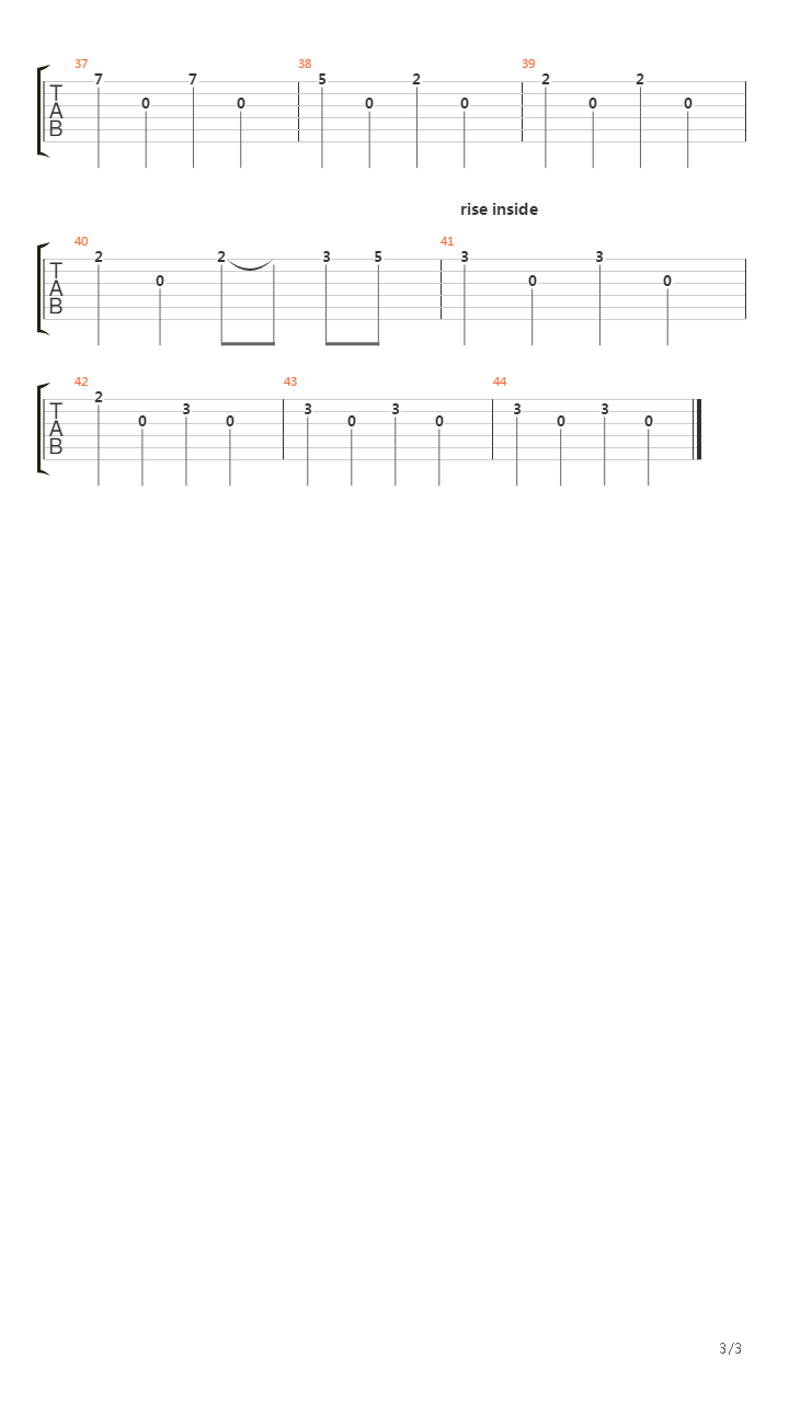 Without A Name吉他谱