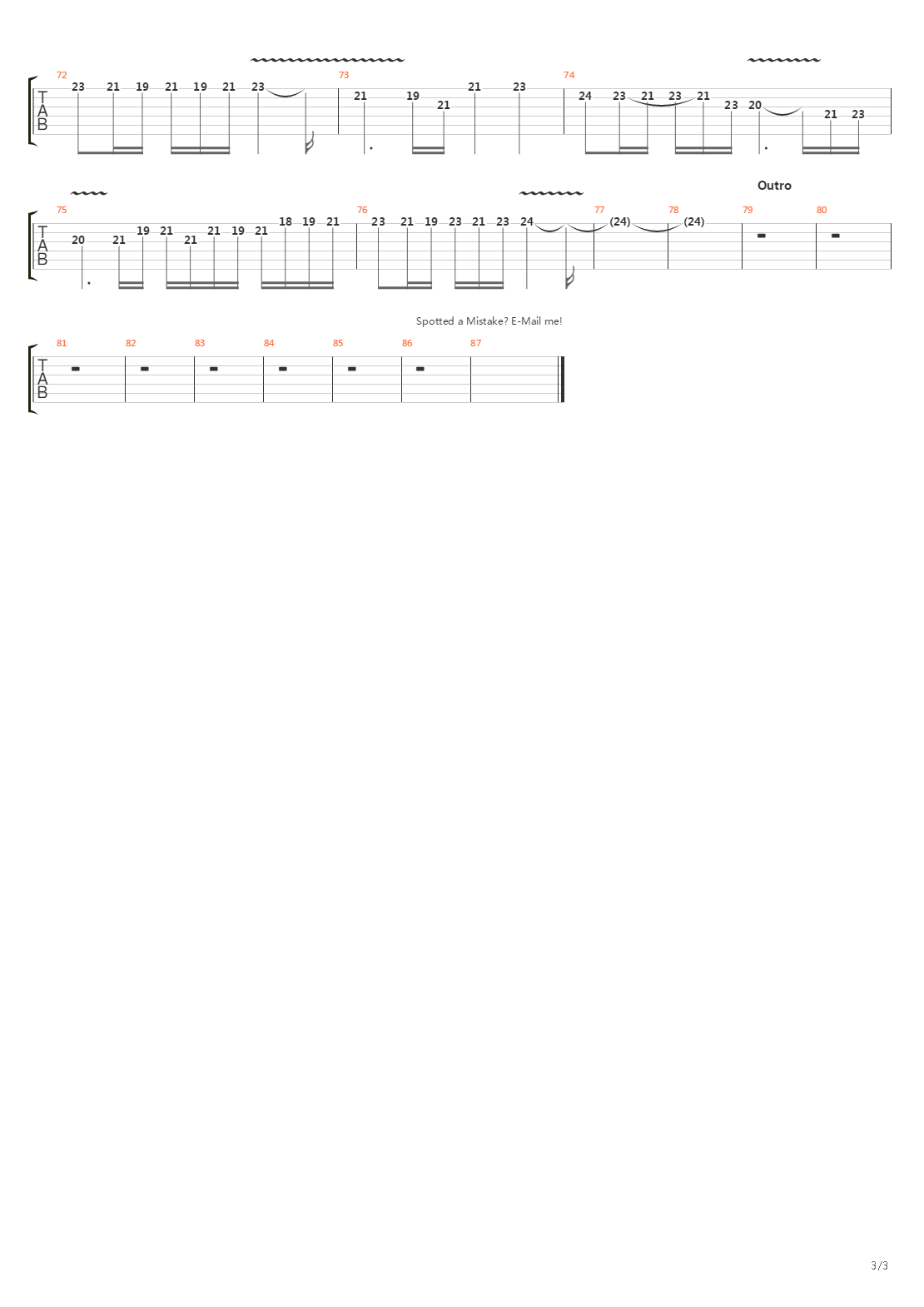 Fuuga吉他谱