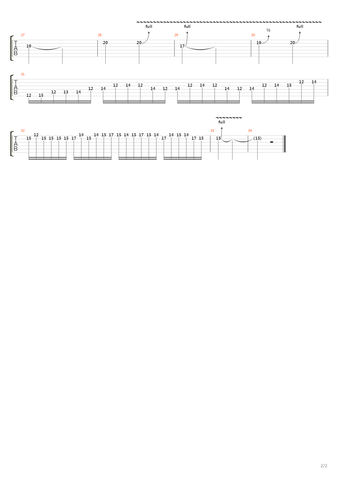 Launch Out吉他谱