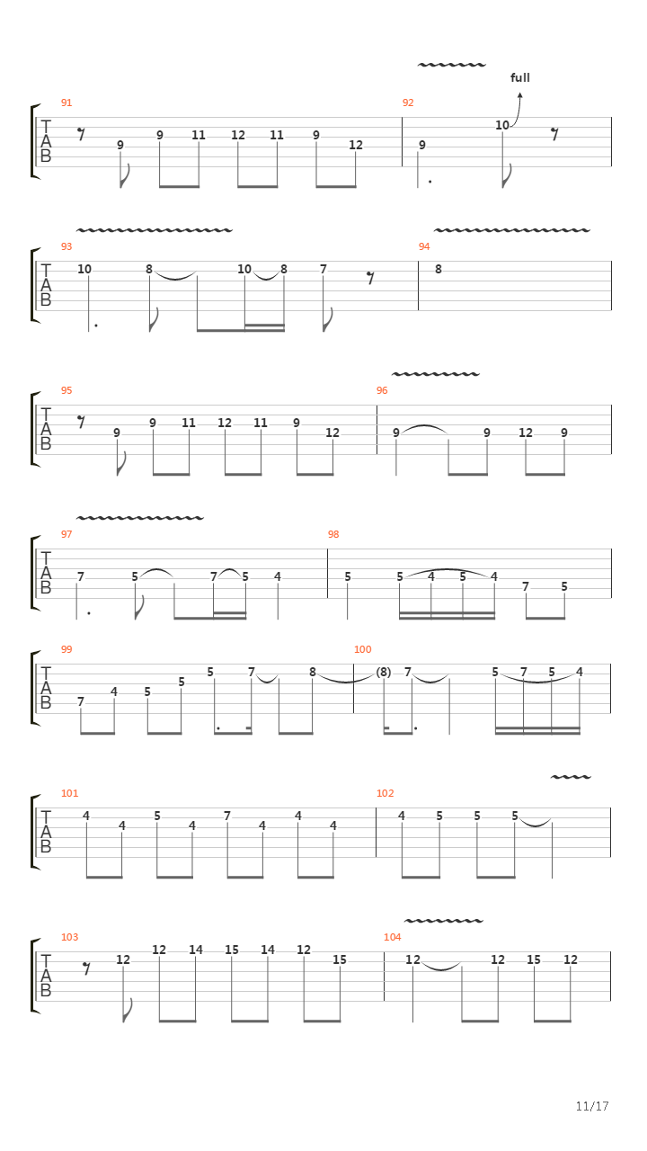 Syu吉他谱