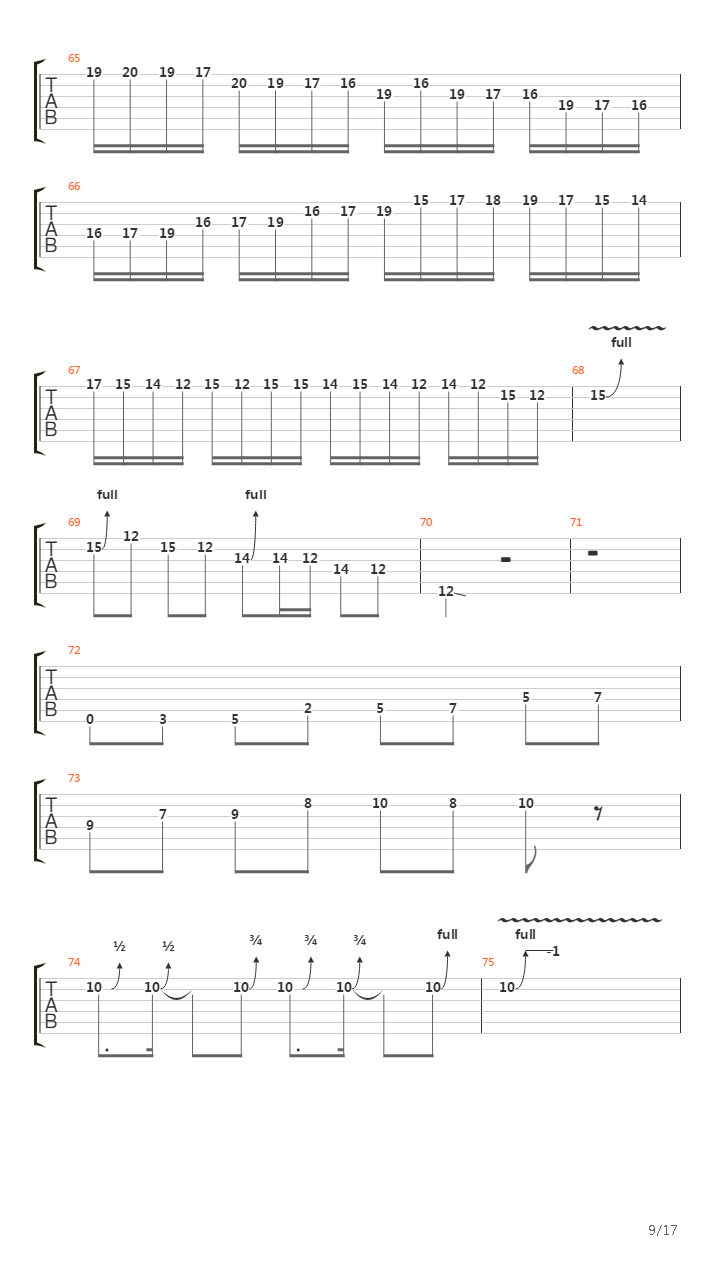 Syu吉他谱