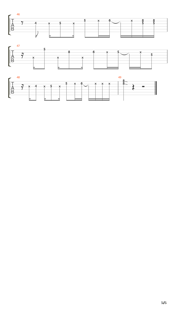17 Ans吉他谱