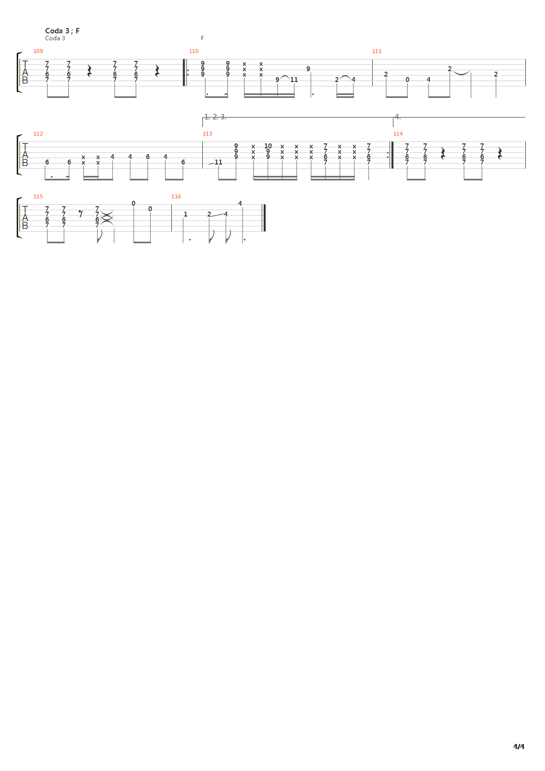 Cynical吉他谱