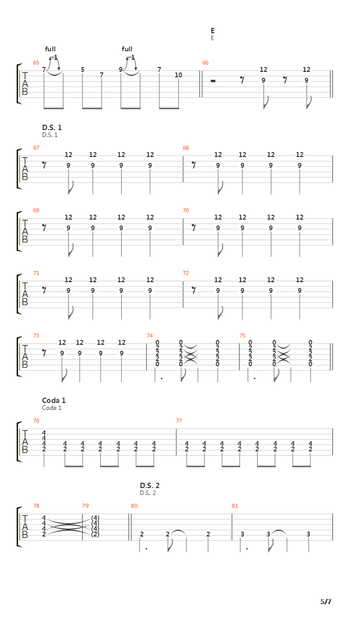 Cynical吉他谱