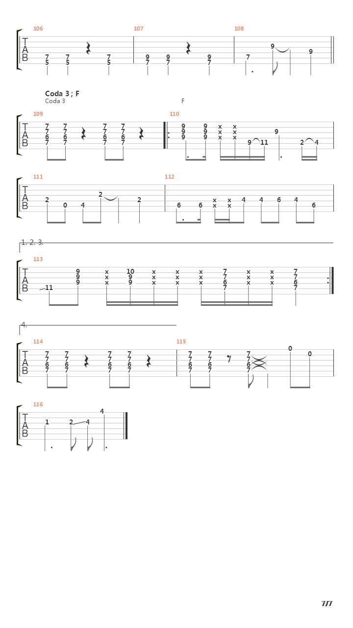 Cynical吉他谱