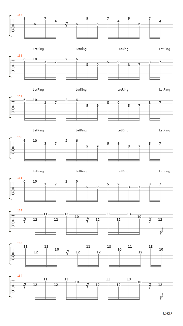 Elektrik吉他谱