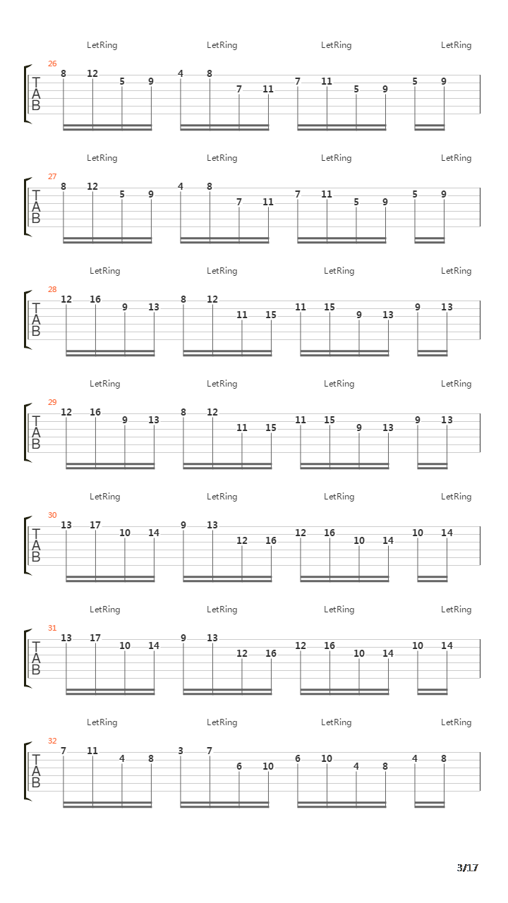 Elektrik吉他谱