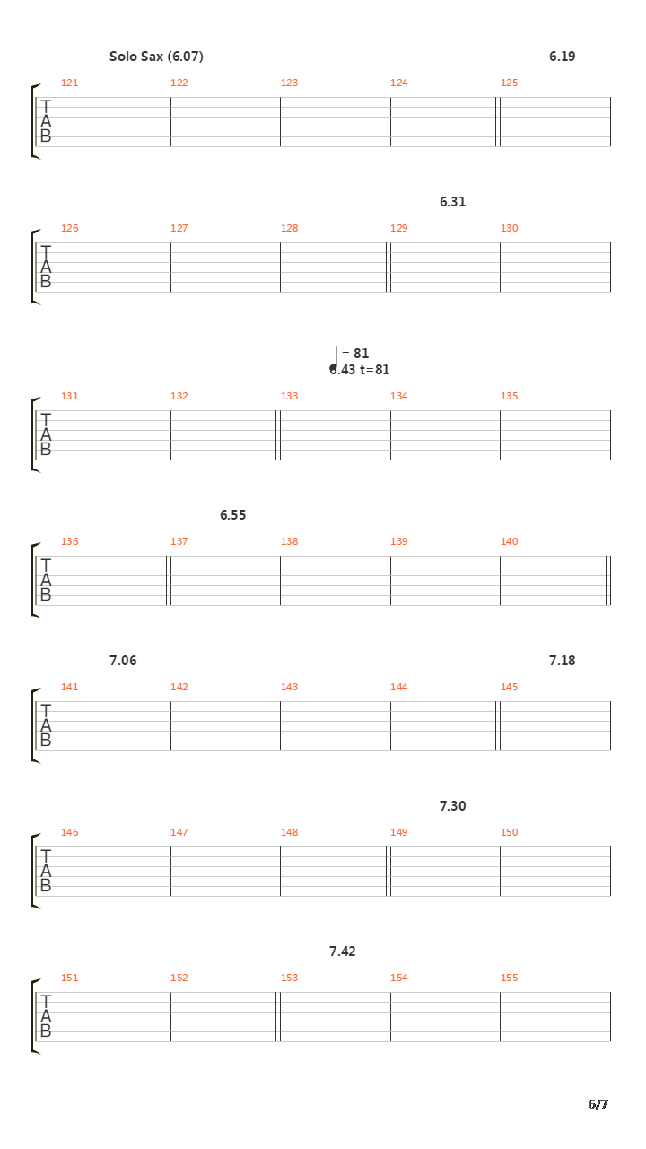 Islands吉他谱