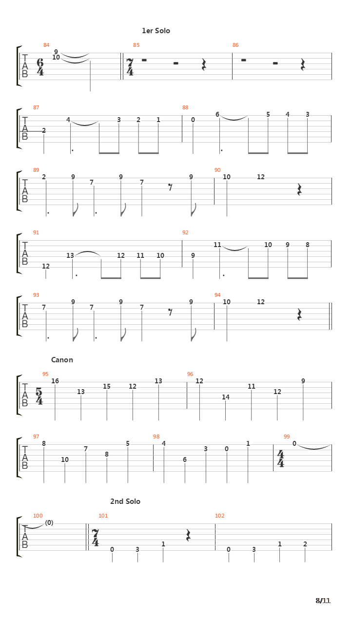 Level Five吉他谱