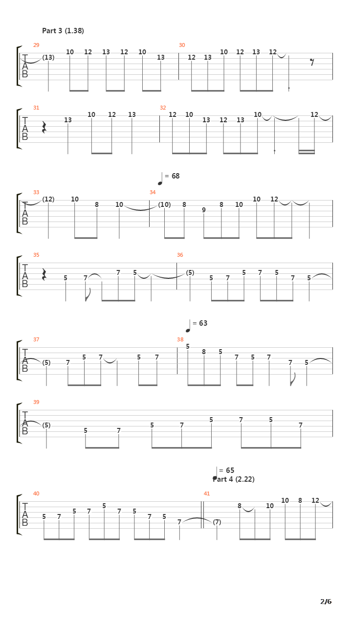 Trio吉他谱