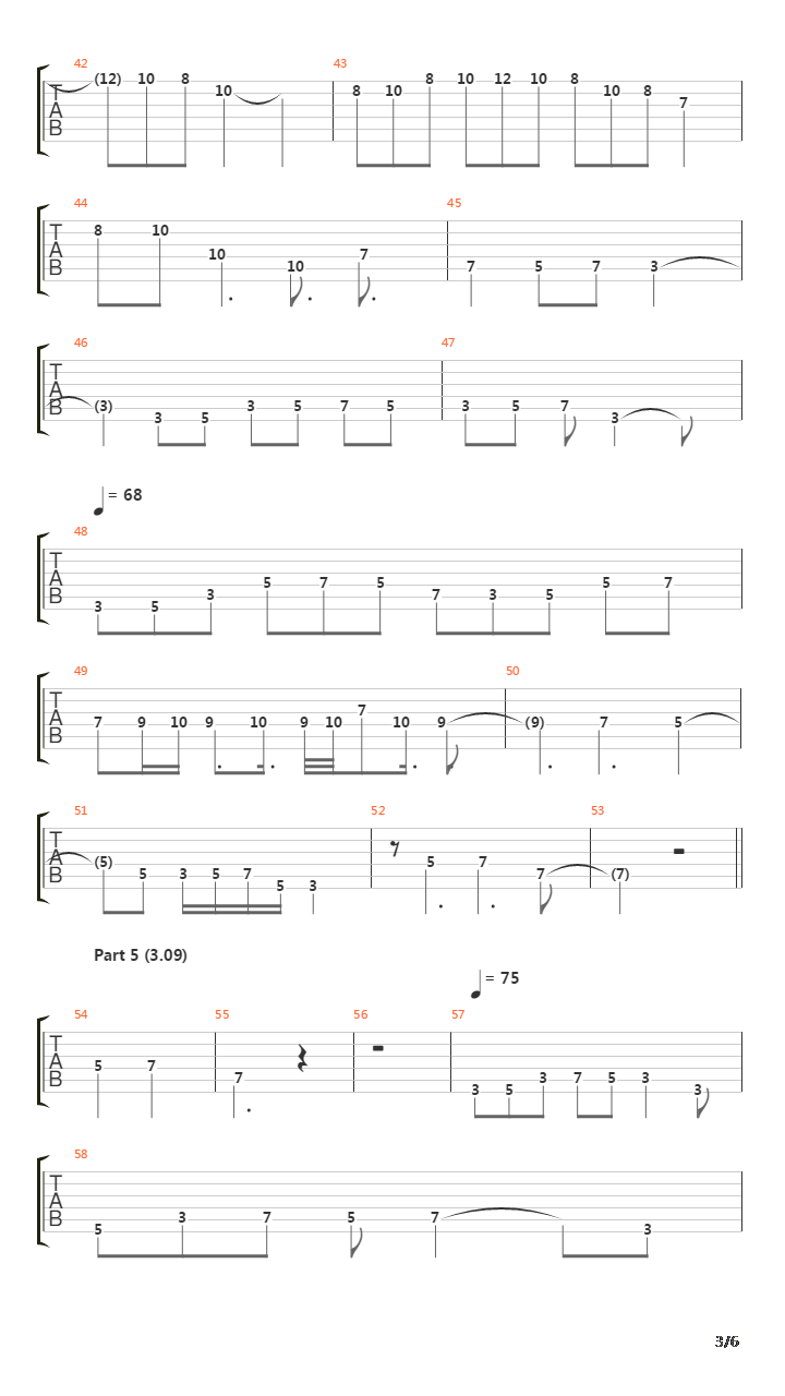 Trio吉他谱