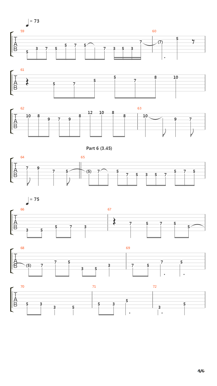 Trio吉他谱