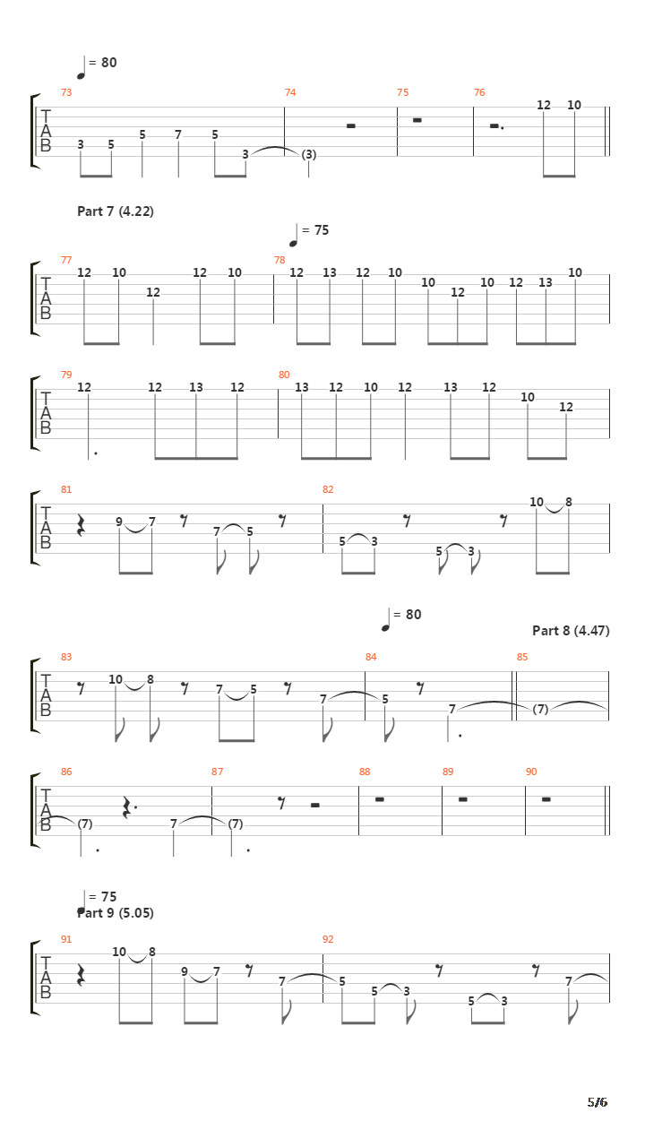 Trio吉他谱