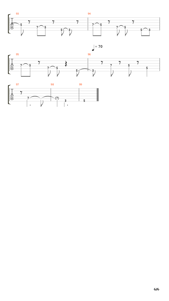 Trio吉他谱