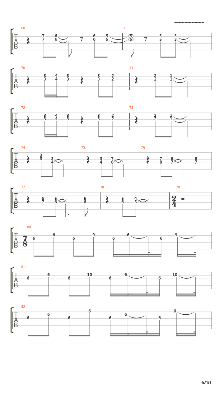 Vrooom吉他谱