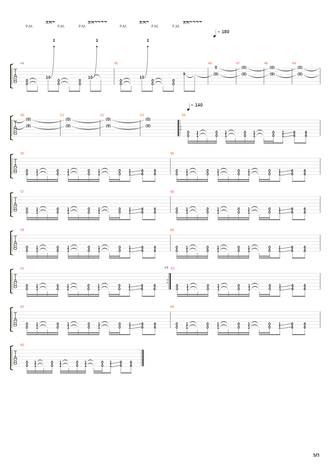 Brackish吉他谱