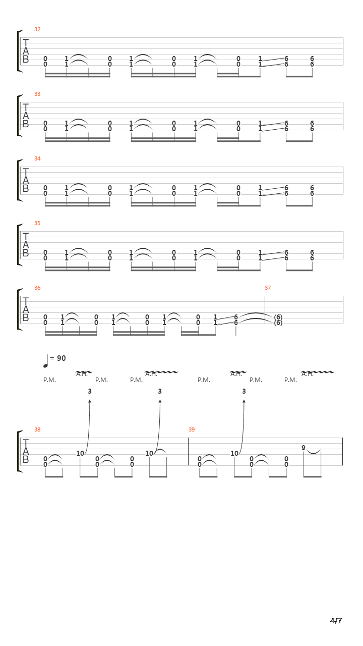 Brackish吉他谱